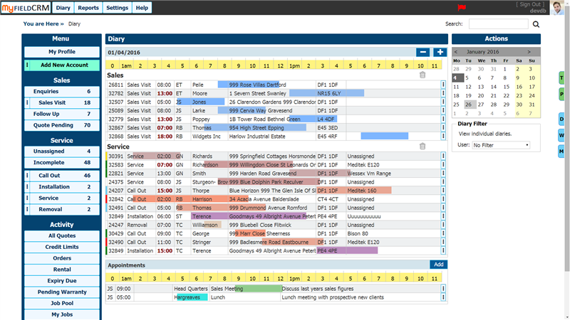 capsule crm book an appointment